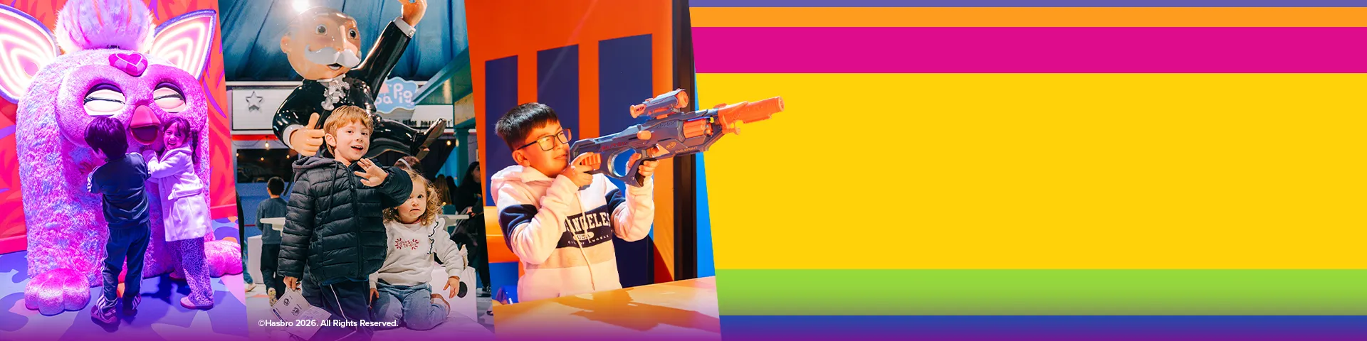 Furby, Monopoly, Nerf - 2000mt2