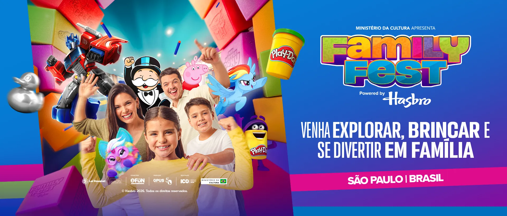 Family Fest by Hasbro em São Paulo